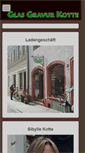 Mobile Screenshot of glasgravur-kotte.de